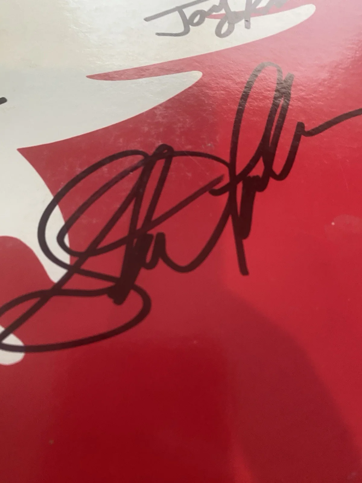 AEROSMITH X5 STEVEN TYLER JOE BRAD TOM JOEY SIGNED Vinyl GREATEST HITS RARE, изображение 3