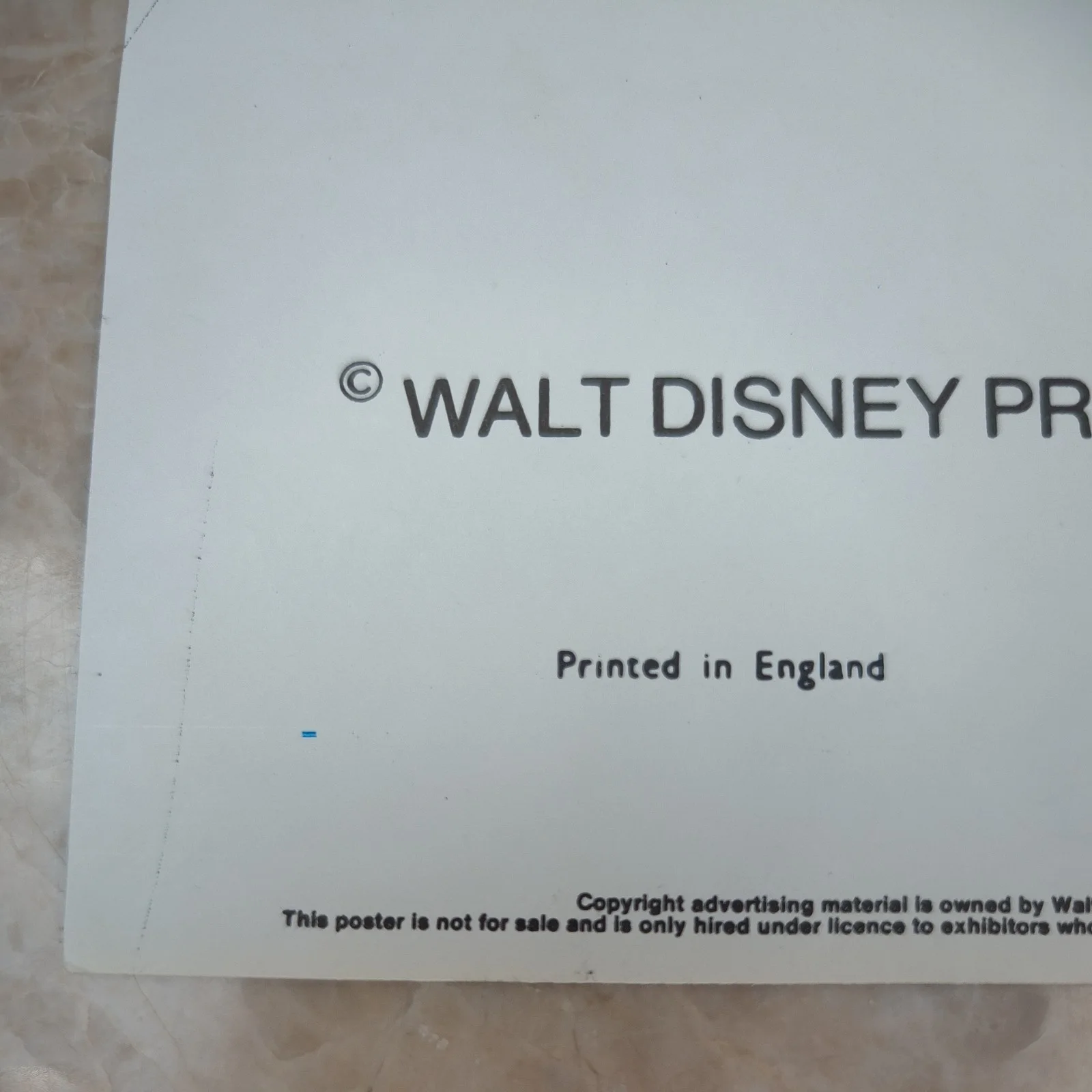 Disney The Sword In The Stone 1976 UK Quad Movie Poster Re-Release Technicolor, изображение 3