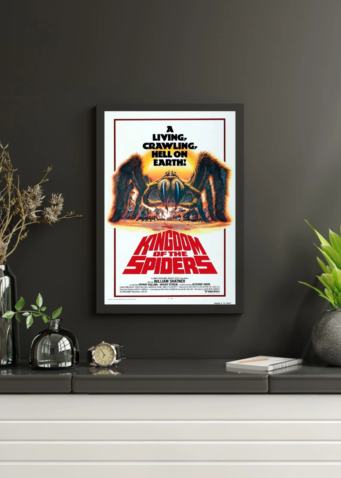 Kingdom of the Spiders - 1977 Eco-Horror 27.2" x 41" US One Sheet Poster, изображение 3