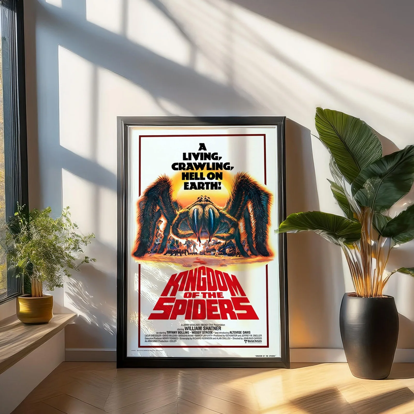 Kingdom of the Spiders - 1977 Eco-Horror 27.2" x 41" US One Sheet Poster, изображение 4