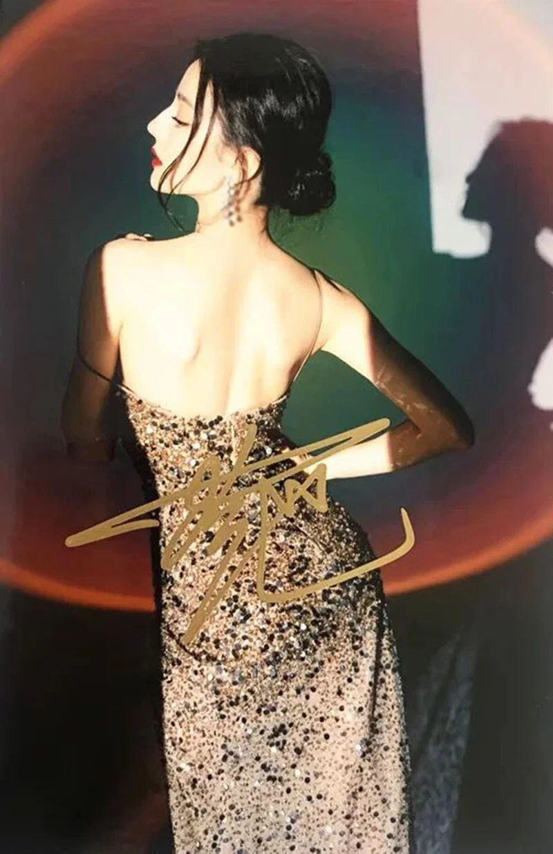 Dilraba Autographed Photo Hand Signed Photo 6", image 3