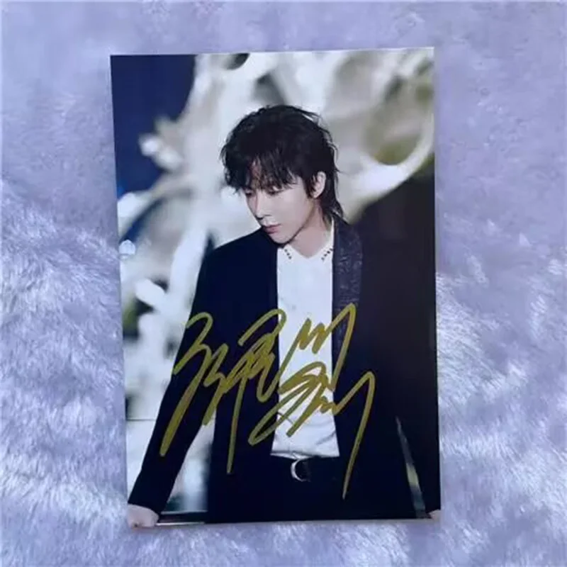 New Liu Yuning Signed Autographed Photo Autograph 6", image 4
