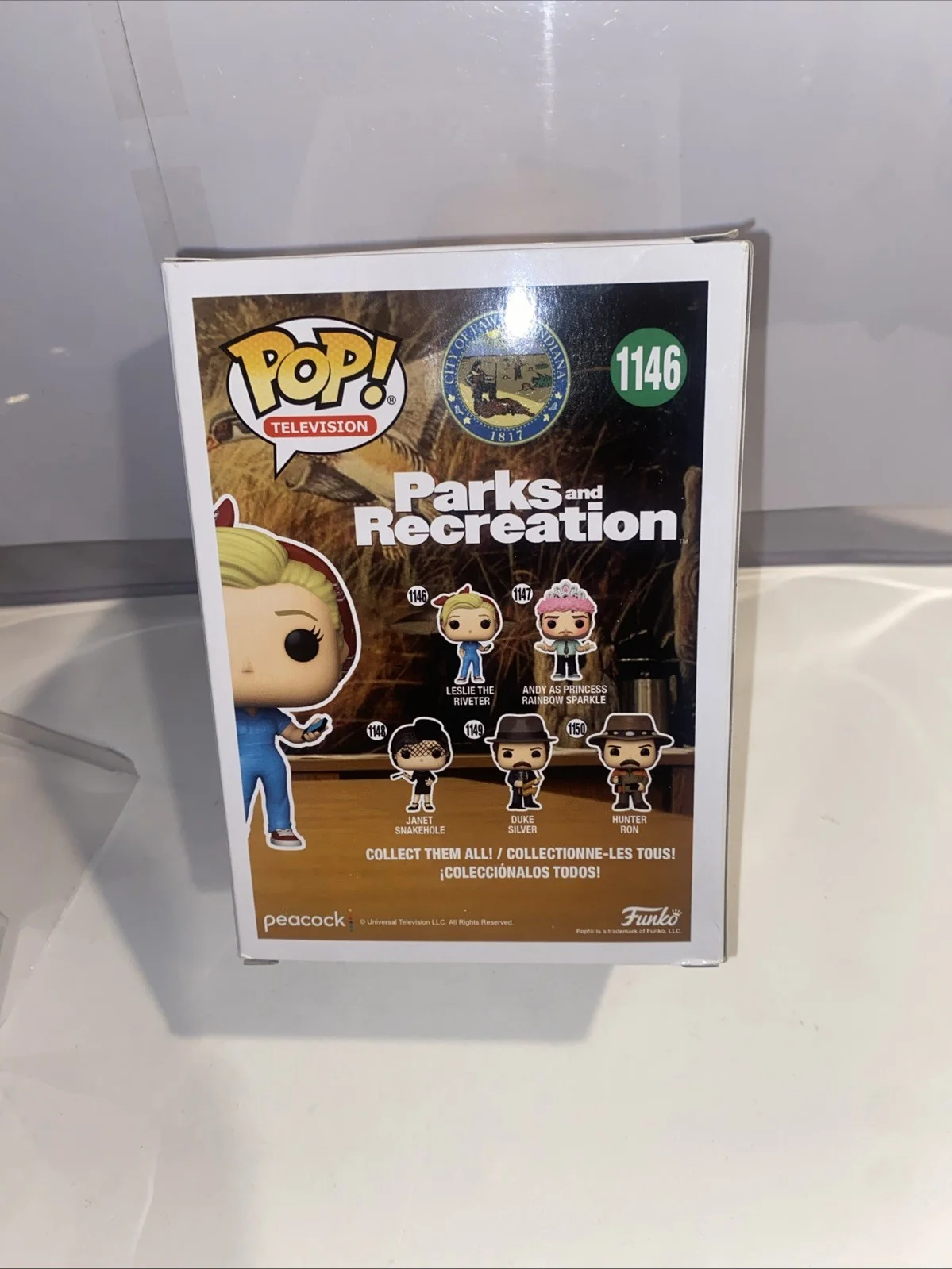 AMY POEHLER — AMY POEHLER SIGNED LESLIE THE RIVETER FUNKO 1146 PARKS AND RECREATION BECKETT, изображение 4