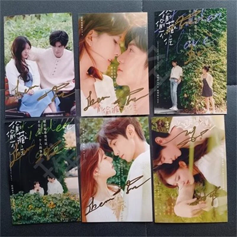 Zhao Lusi, Chen Zheyuan — Chinese Dramas Hidden Love Zhao Lusi Chen Zheyuan Photo Autographed Signature, изображение 3