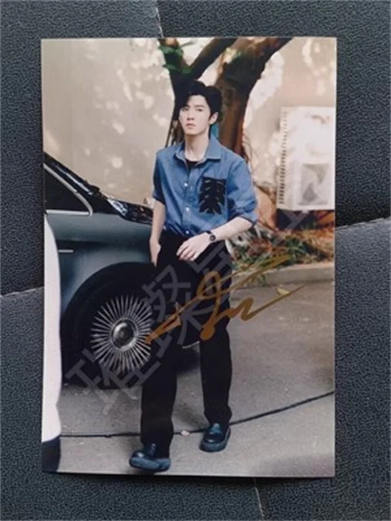 Zhao Lusi, Chen Zheyuan — Chinese Dramas Hidden Love Zhao Lusi Chen Zheyuan Photo Autographed Signature, изображение 4