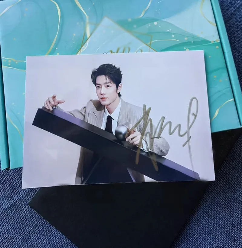 New Xiao Zhan Autographed Photo Signed Photo Collection, изображение 3