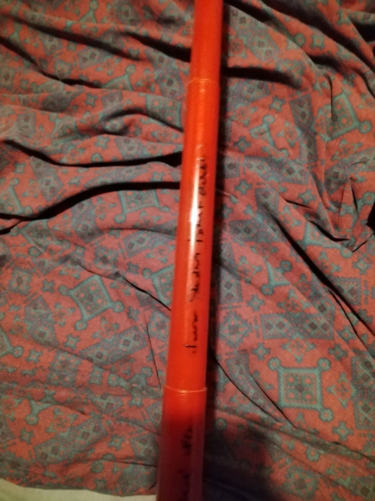 Andrew Lawden signed lightsaber light up toy READ DESCRIPTION Star wars, image 5