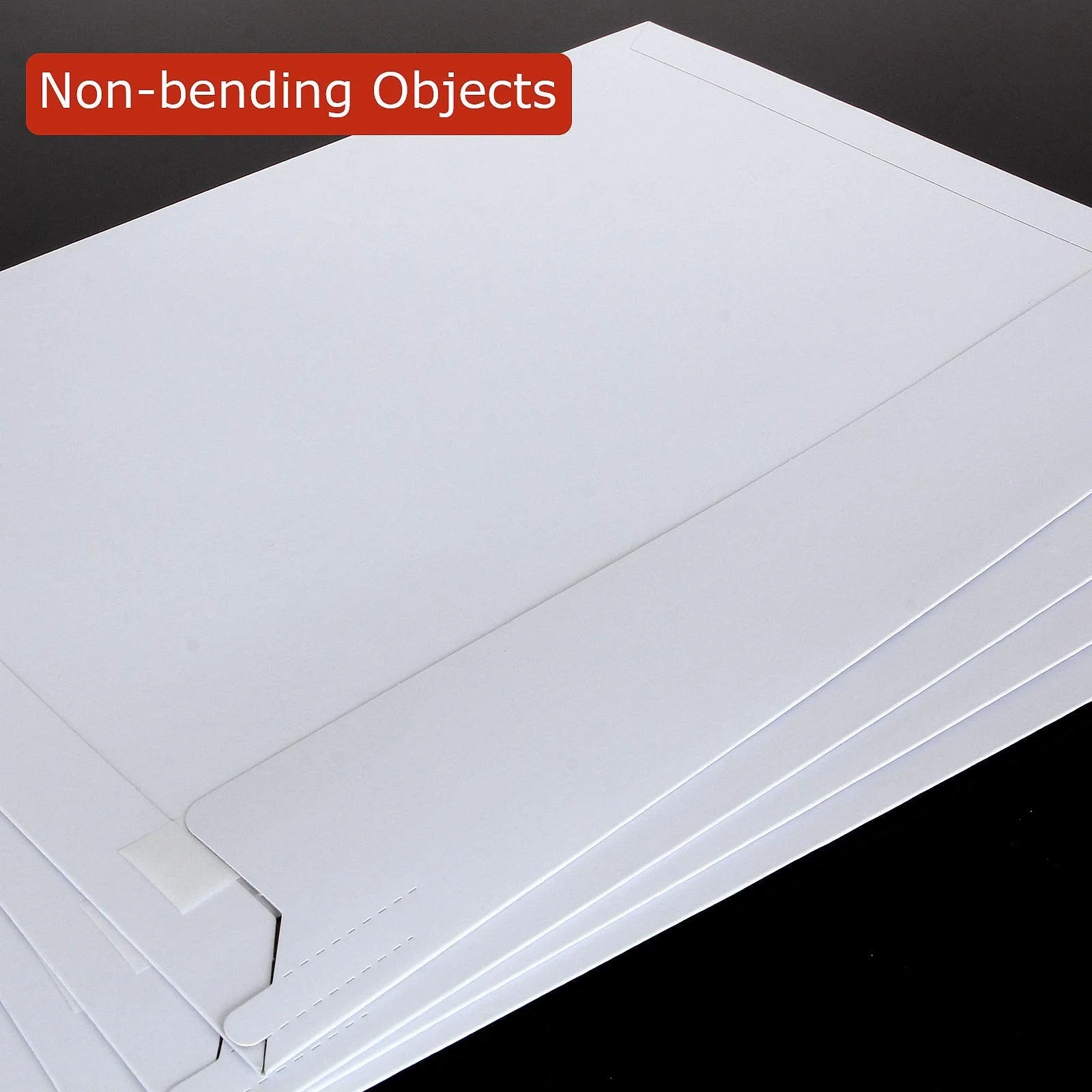 Feng 100 Pack 12.75 x 9 Inch Rigid Paperboard Mailers Stay Flat Photo Documen..., изображение 3