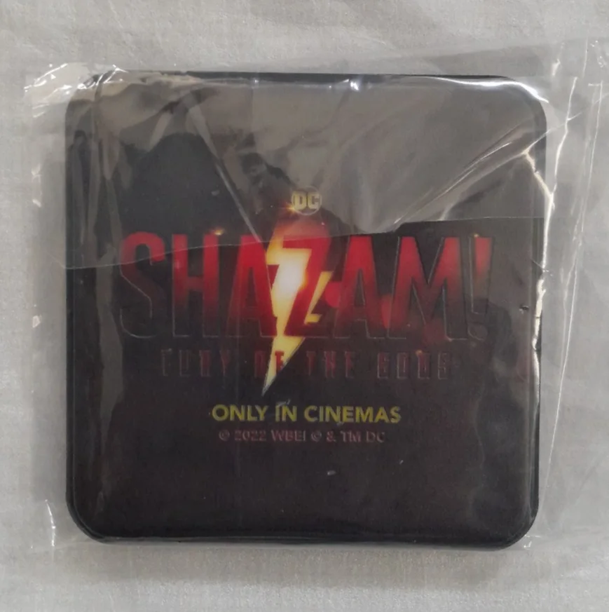 SHAZAM FURY OF THE GODS 2022 MOVIE RARE PROMO WIRELESS CHARGER BRAND NEW!, изображение 2
