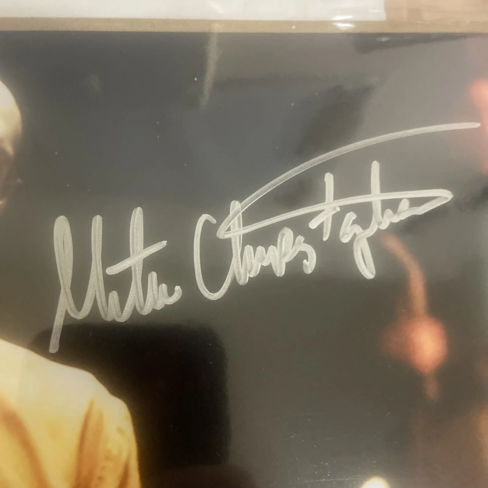 MIKE CHRISTOPHER — DAWN OF THE DEAD 8X10 HARE KRISHNA SIGNED BY MIKE CHRISTOPHER Beckett, изображение 3