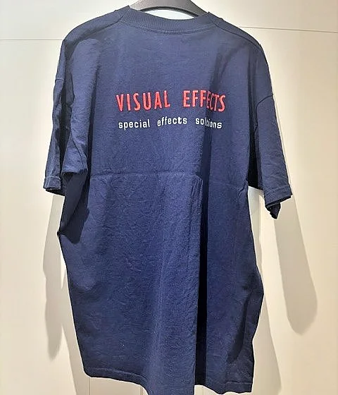 BBC Visual Effects Film Crew VFX T-Shirt Navy Blue Size XL (Authentic-Rare), изображение 2