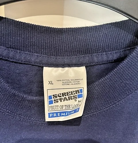 BBC Visual Effects Film Crew VFX T-Shirt Navy Blue Size XL (Authentic-Rare), изображение 3