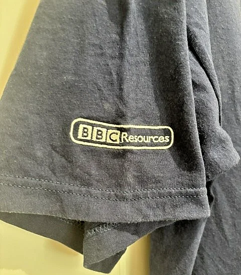 BBC Visual Effects Film Crew VFX T-Shirt Navy Blue Size XL (Authentic-Rare), изображение 4
