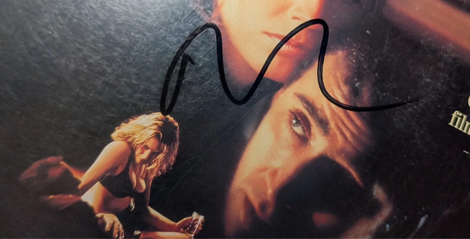 Nicolas Cage — NICOLAS CAGE signed autograph LEAVING LAS VEGAS laserdisc, image 2
