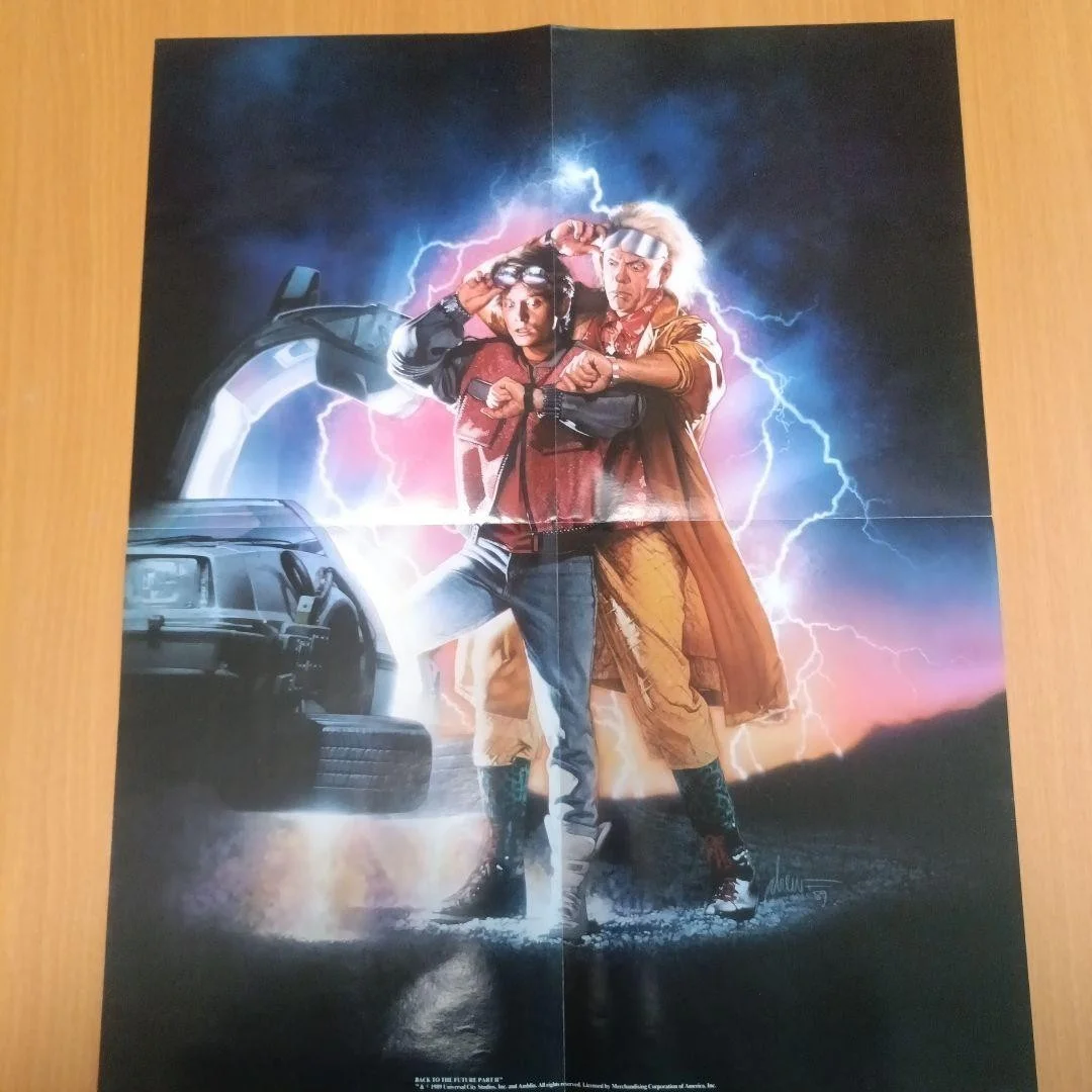Back to the Future Fan Club Membership Kit 1989 BTTF Rare Set, image 2