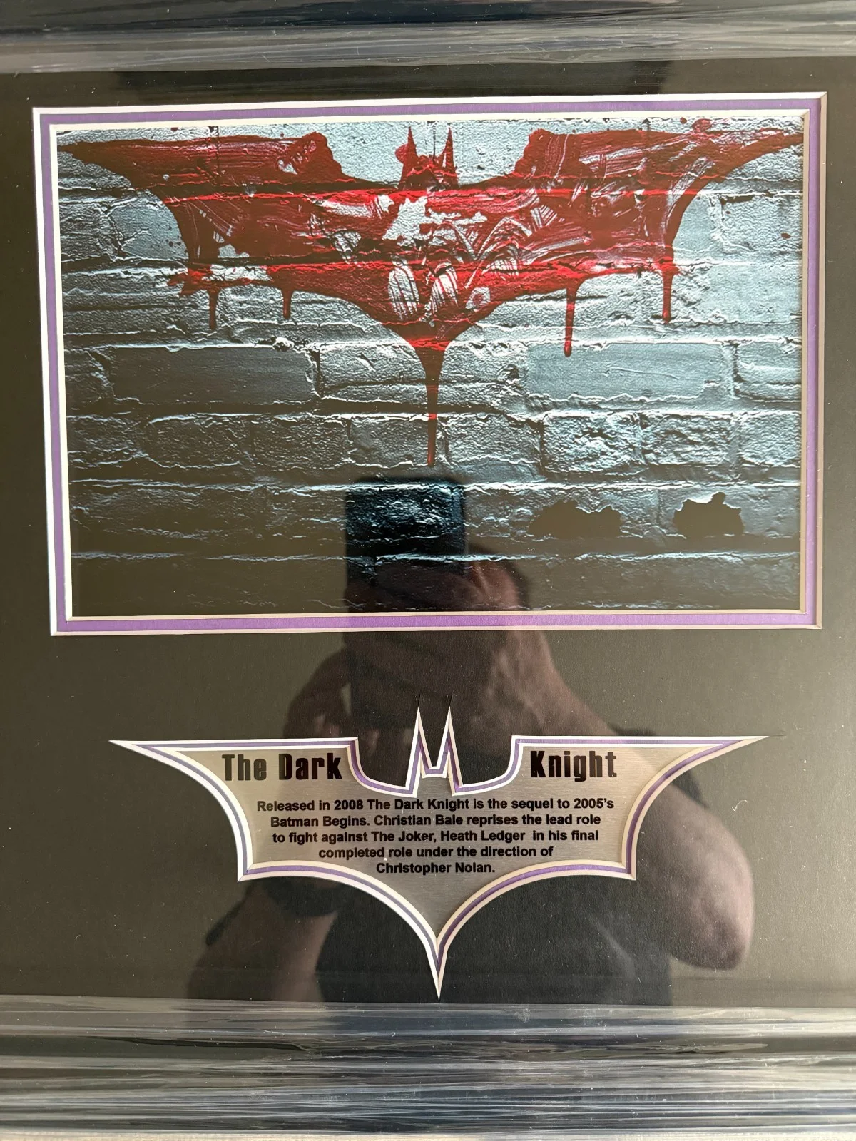 The Dark Knight - Batman - 30x16 Framed Mount - Ready to Hang! Great Present!, image 5