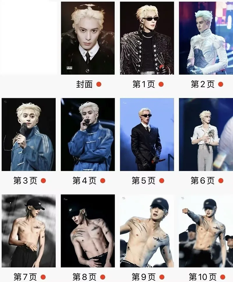 Dylan Wang Hedi 王鹤棣 澳门演唱会 Album Photo Books Photobook, image 2
