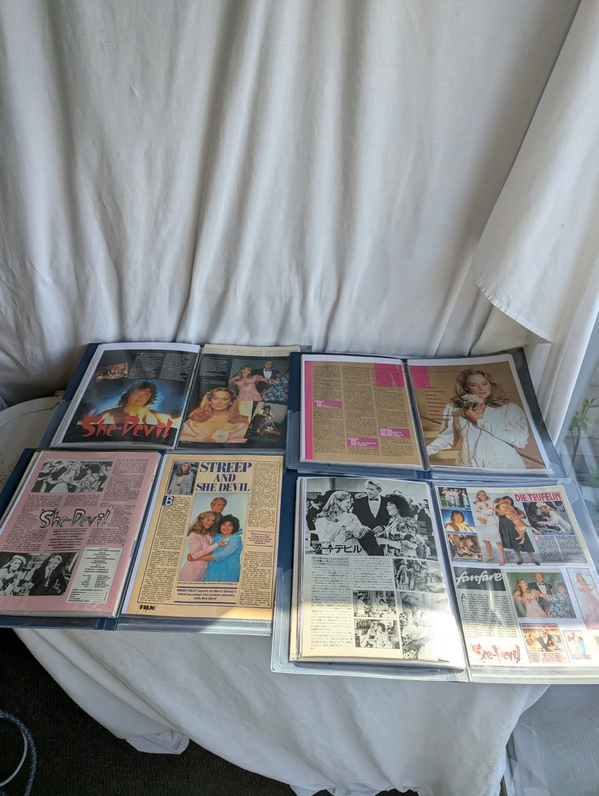 She Devil Film Memorabilia Archive Meryl Streep Photos & Articles Rare Vintage, изображение 5