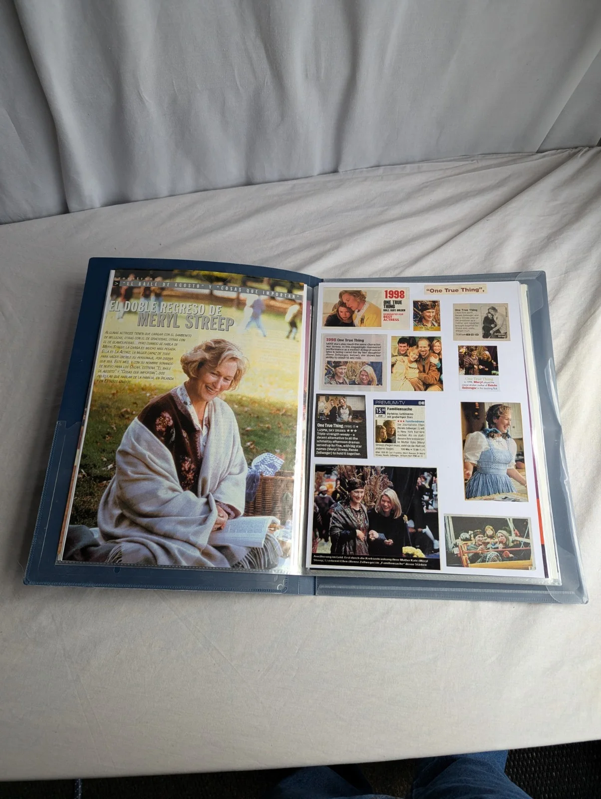One True Thing Film Memorabilia Archive Meryl Streep Photos & Articles Rare, изображение 2