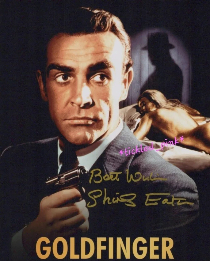 Shirley Eaton — Shirley Eaton Signed 8x10 Photo As Jill Masterson In James Bond Goldfinger w/COA