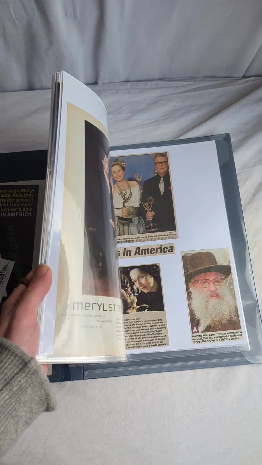 Angles in America Film Memorabilia Archive Meryl Streep Photos & Articles, изображение 2