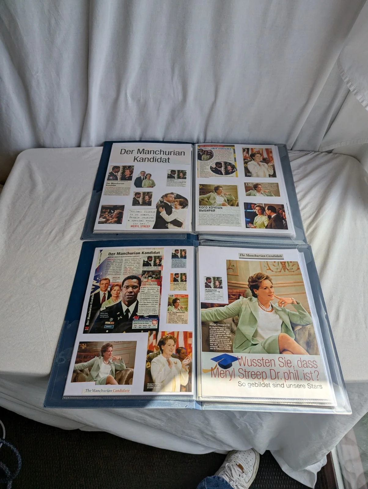 The Manchurian Candidate Film Memorabilia Archive Meryl Streep Photos & Articles, изображение 3