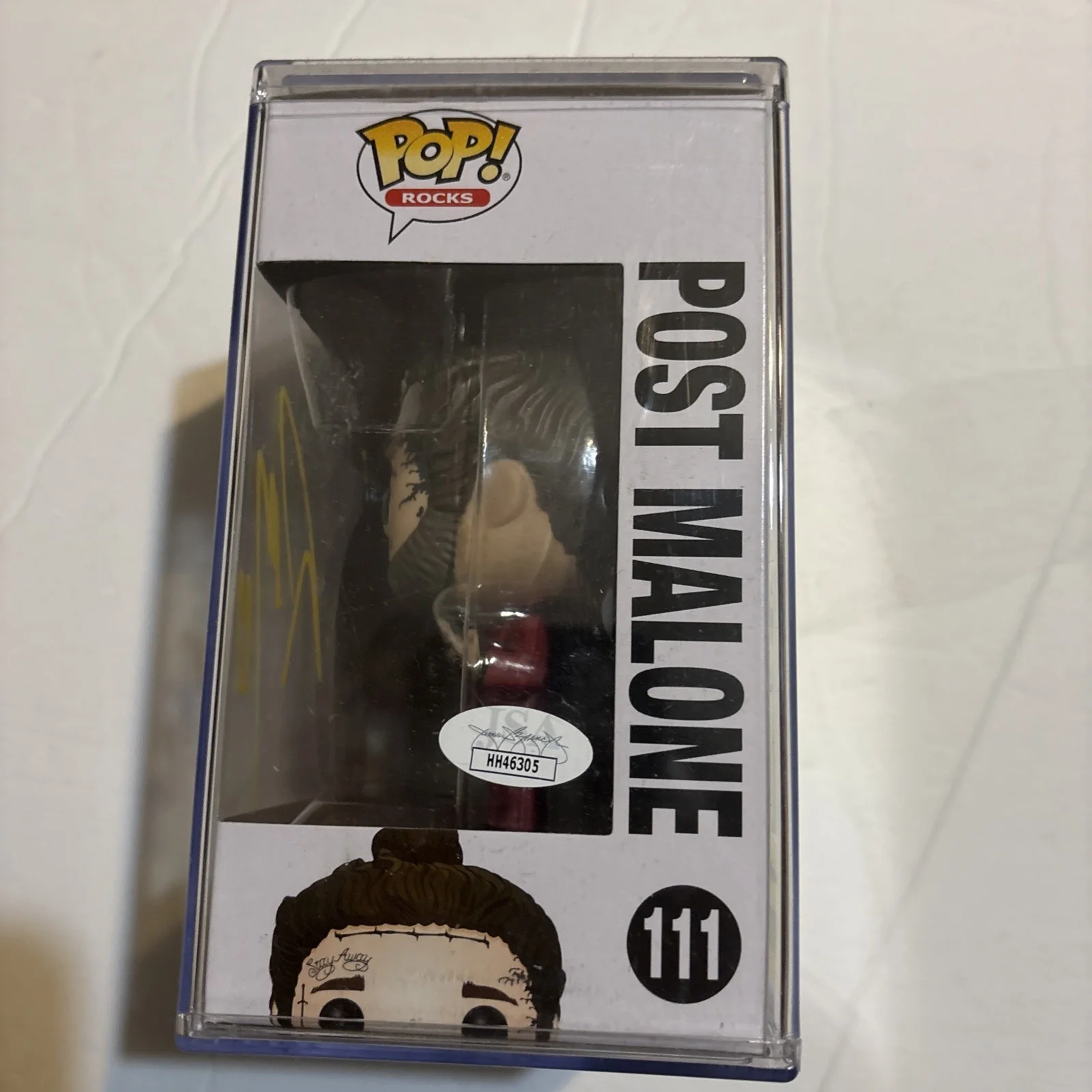 Post Malone Signed Funko Pop Autograph 111 Beerbongs Bentleys JSA COA, изображение 2