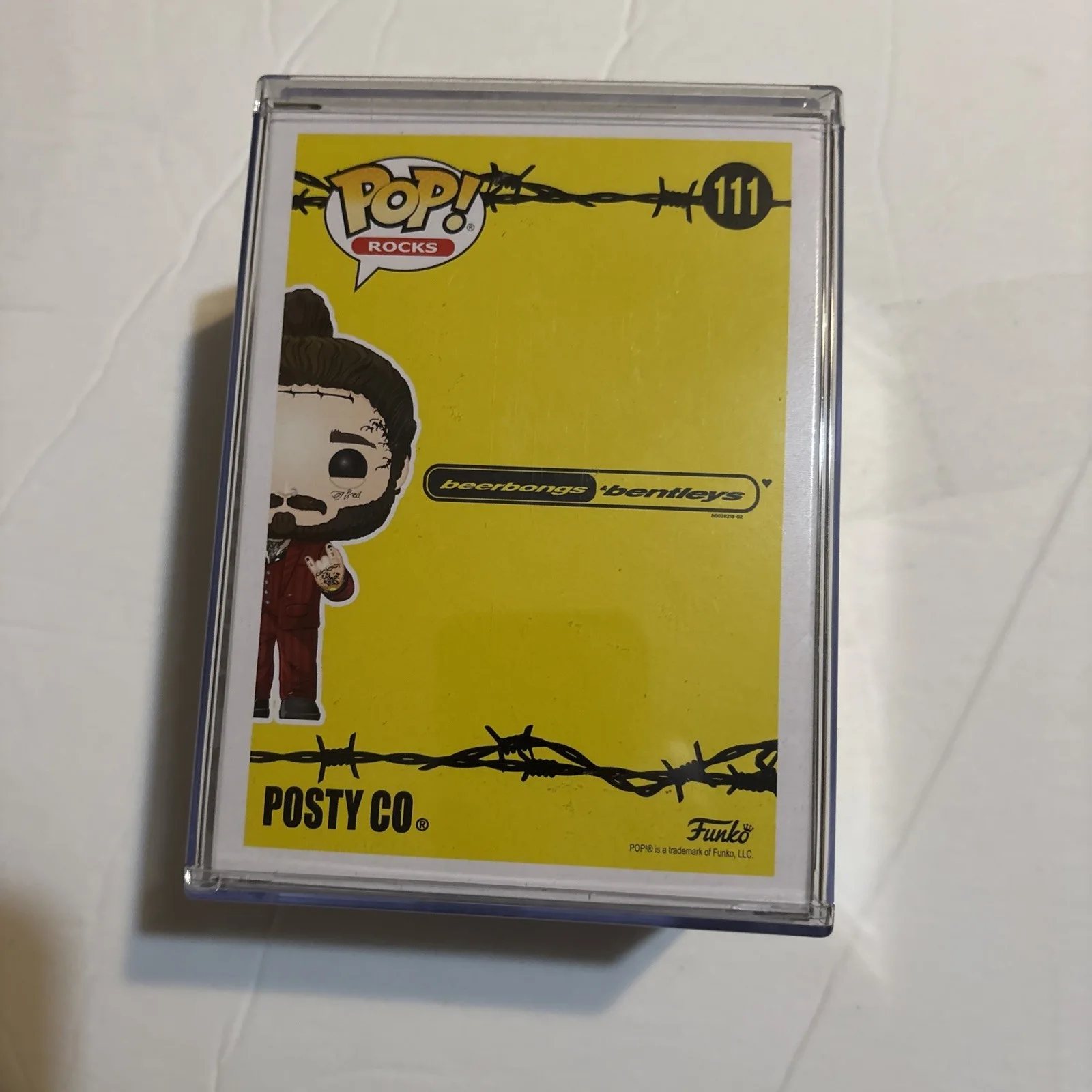 Post Malone Signed Funko Pop Autograph 111 Beerbongs Bentleys JSA COA, изображение 3