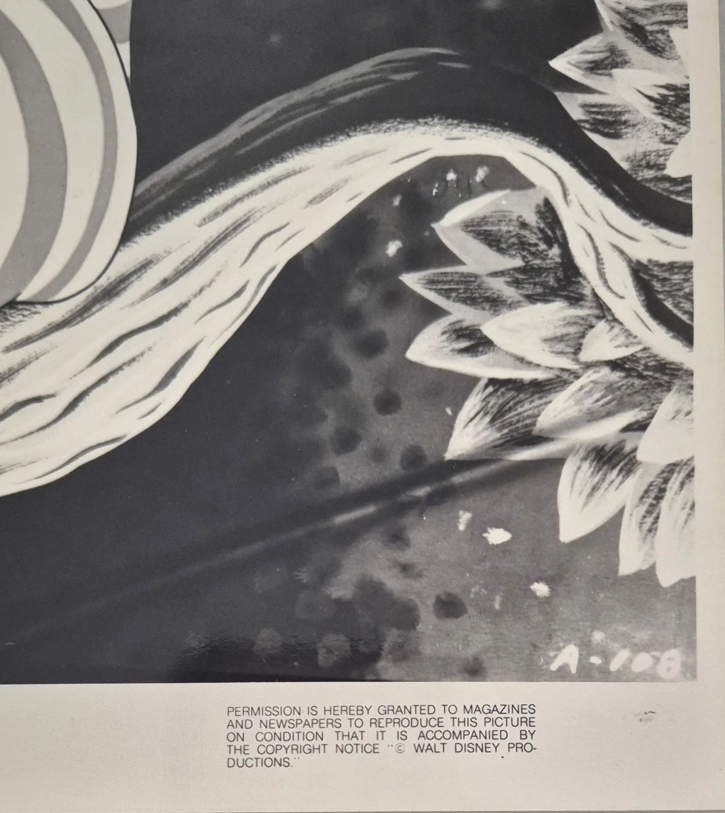 1951 ALICE IN WONDERLAND - Press Photo / Lobby Card 10" x 8" - Walt Disney #12, изображение 3