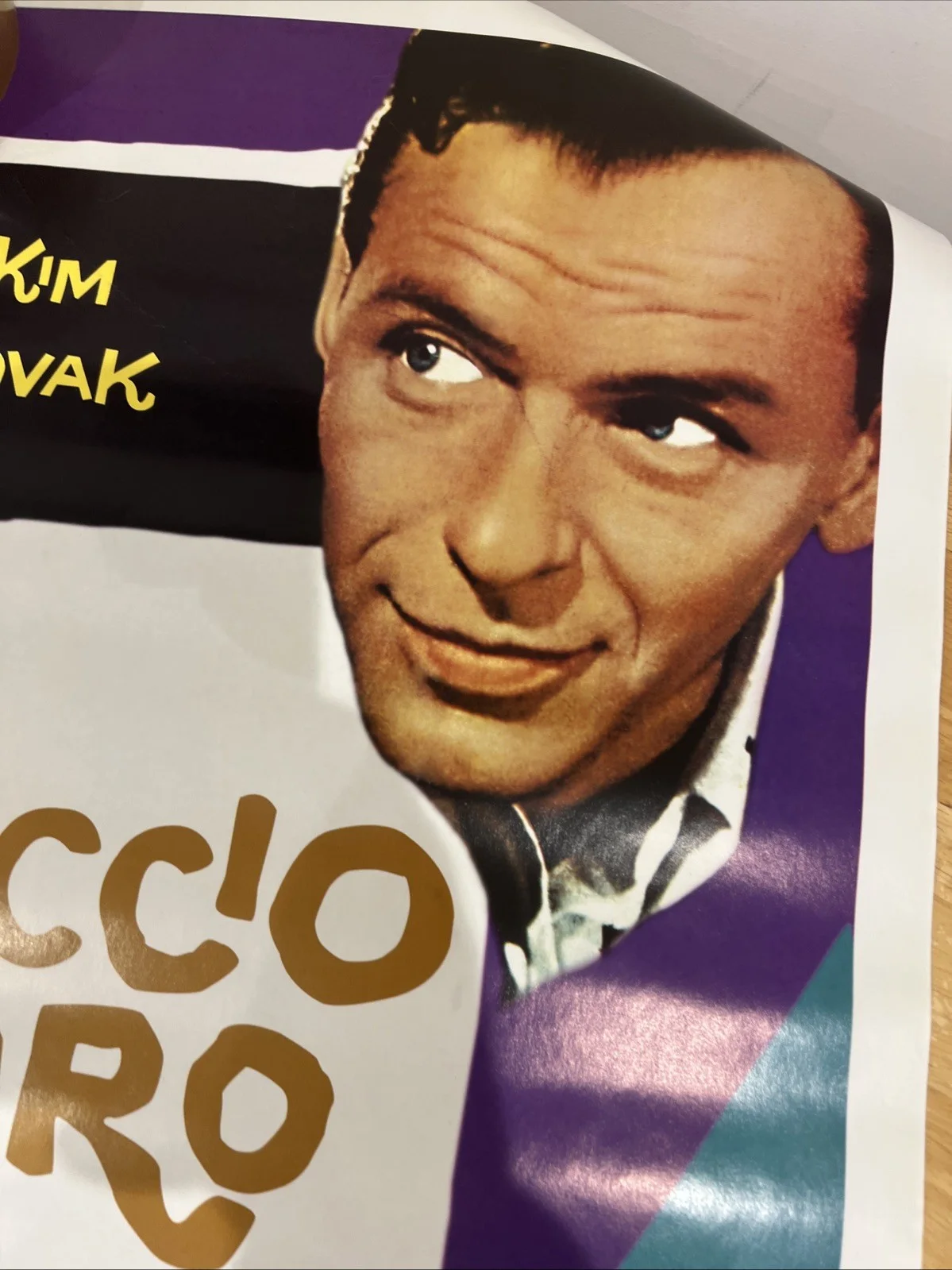 The Man With The Golden Arm ~ Italian ~ 27x40 SINGLE SIDED REPRINT MOVIE POSTER, изображение 3