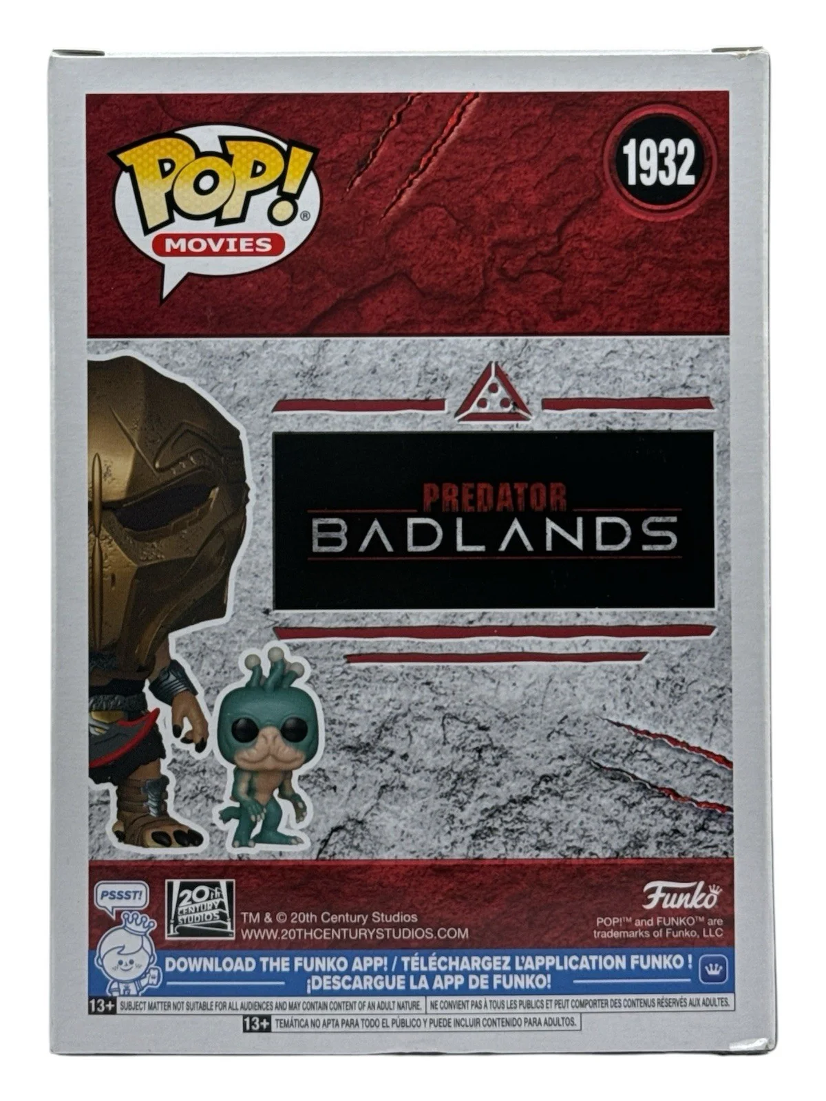 Dimitrius Schuster-Koloamatangi — Dimitrius Koloamatangi Signed Predator Badlands Dek with Bud Funko Pop Beckett, изображение 2