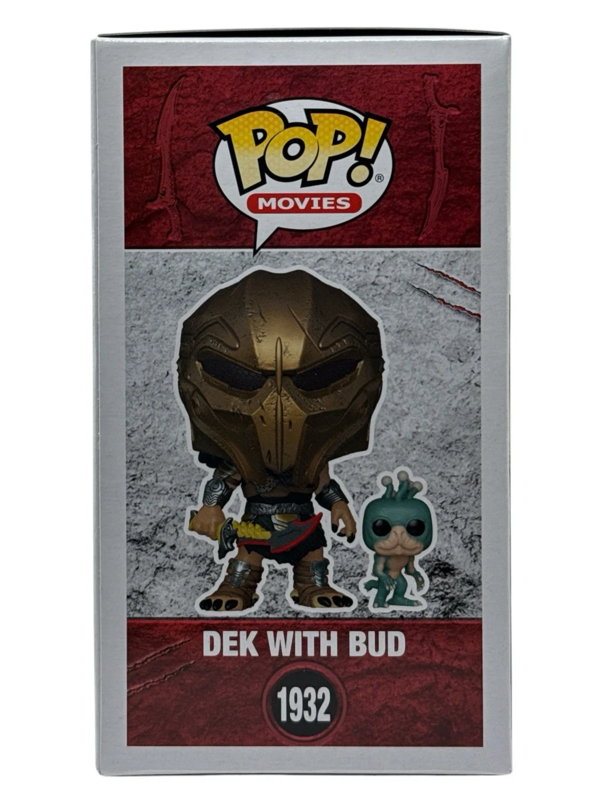 Dimitrius Schuster-Koloamatangi — Dimitrius Koloamatangi Signed Predator Badlands Dek with Bud Funko Pop Beckett, изображение 3