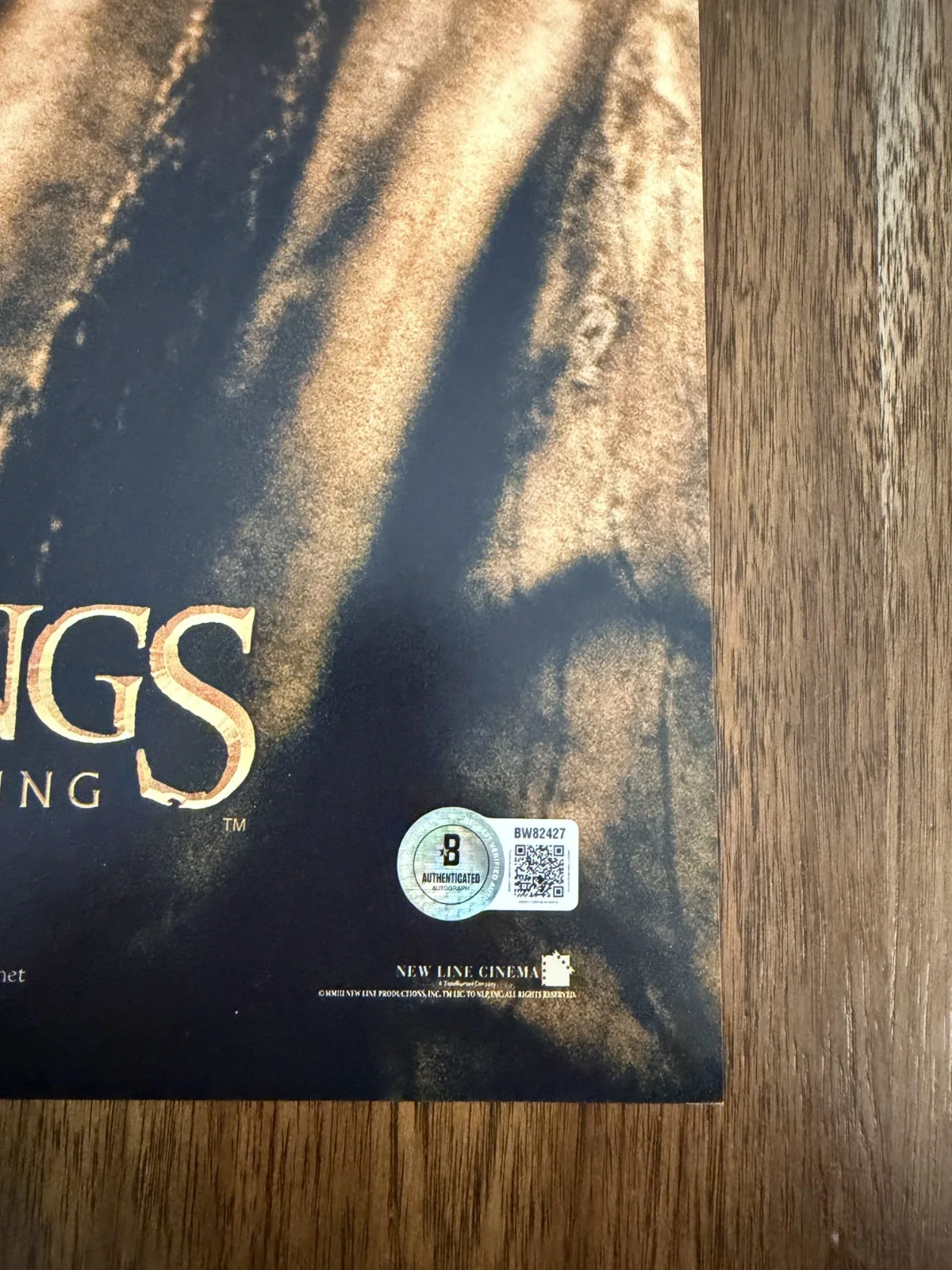 Elijah Wood — Elijah Wood ‘Lord Of The Rings’ Signed 12x18 Photo ‘Frodo’ Beckett Certified, изображение 2