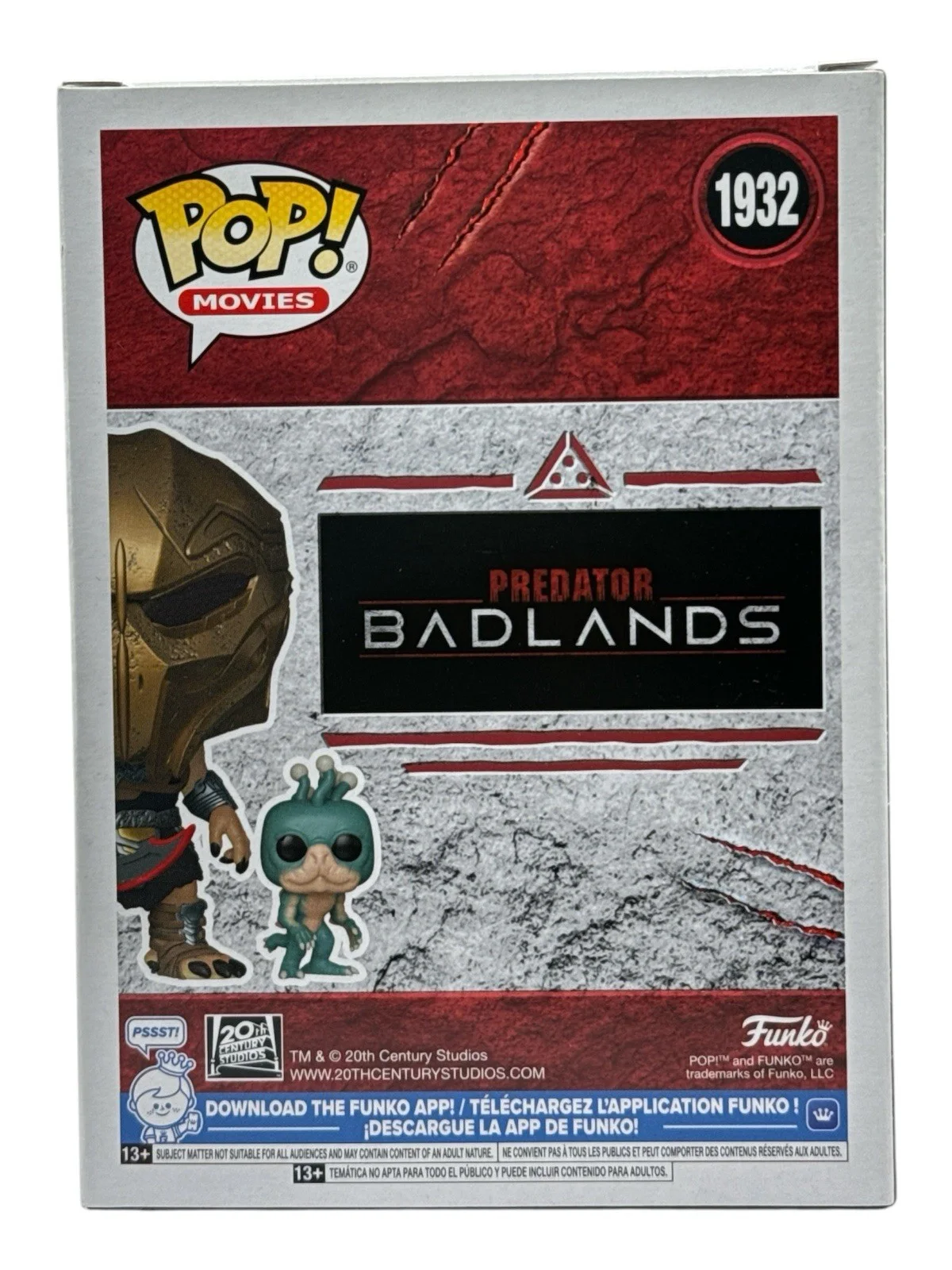 Dimitrius Schuster-Koloamatangi — Dimitrius Koloamatangi Signed Predator Badlands Dek with Bud Funko Pop Beckett, изображение 2