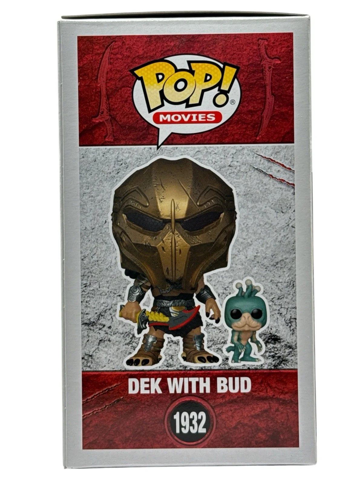 Dimitrius Schuster-Koloamatangi — Dimitrius Koloamatangi Signed Predator Badlands Dek with Bud Funko Pop Beckett, изображение 3