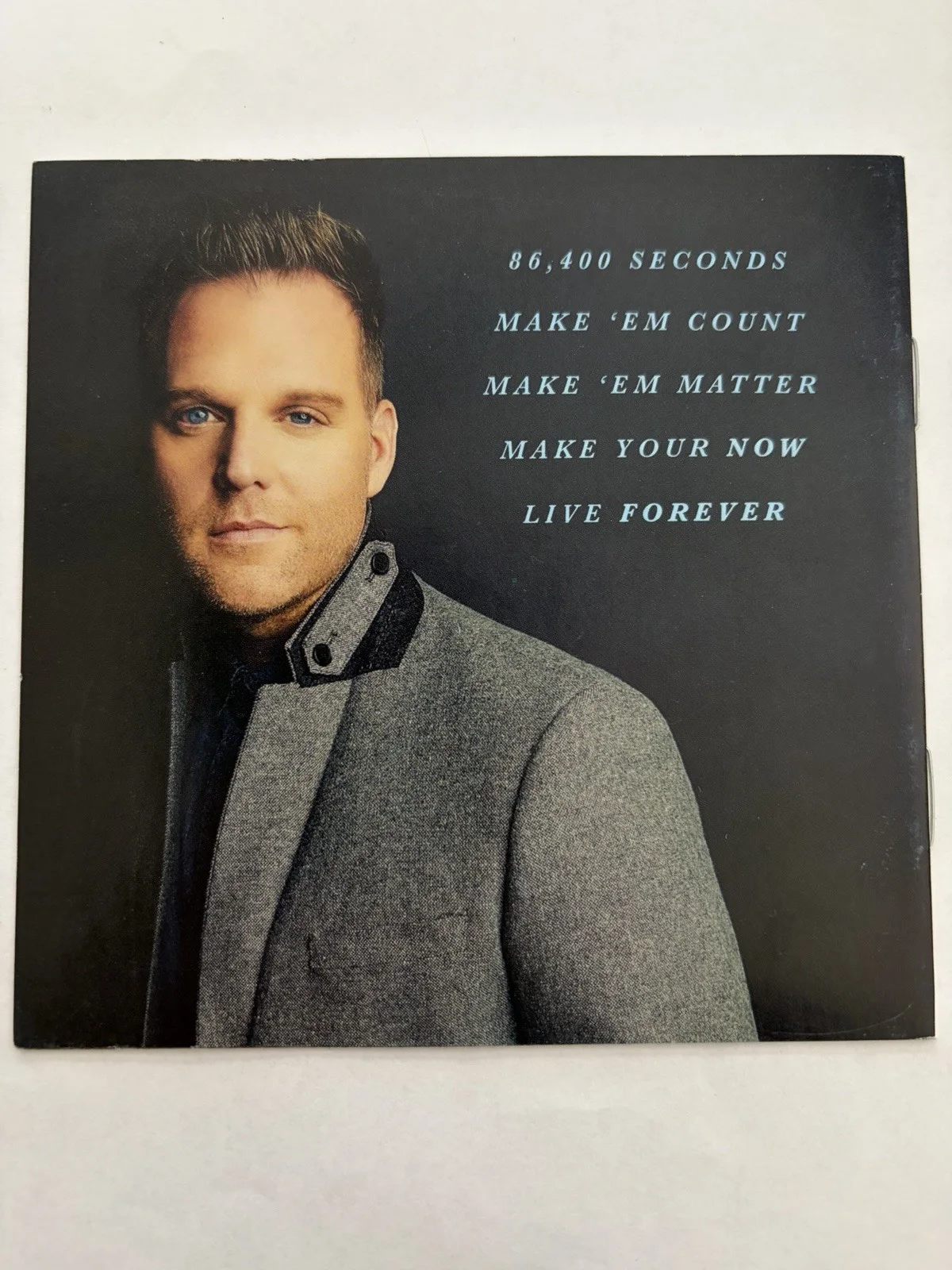 Matthew West Live Forever 2015 CD Insert Signed Autographed Sparrow Records VG, image 2