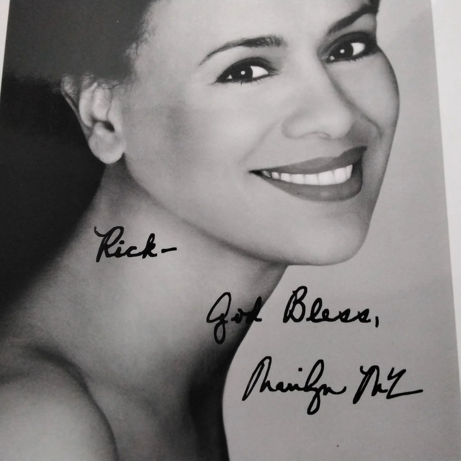 Marilyn McCoo SIGNED Photo 60s Singer 5th Dimension Aquarius Up & Away CA Soul, image 3