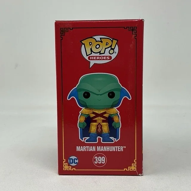 CARL LUMBLY SIGNED MARTIAN MANHUNTER FUNKO POP #399 Limited Edition SWAU .Damage, изображение 3