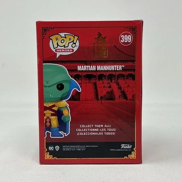 CARL LUMBLY SIGNED MARTIAN MANHUNTER FUNKO POP #399 Limited Edition SWAU .Damage, изображение 4
