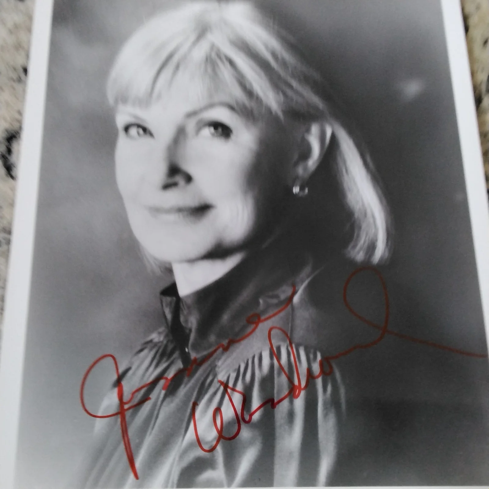 Joanne Woodward SIGNED Photo Movie TV Actress 3 Faces Eve Long Hot Summer Newman, изображение 5