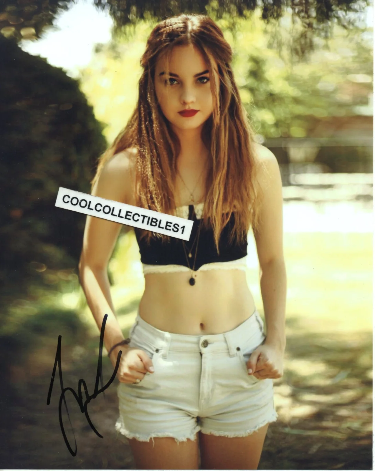 LIANA LIBERATO — LIANA LIBERATO IN PERSON SIGNED 8X10 COLOR PHOTO 1 COA
