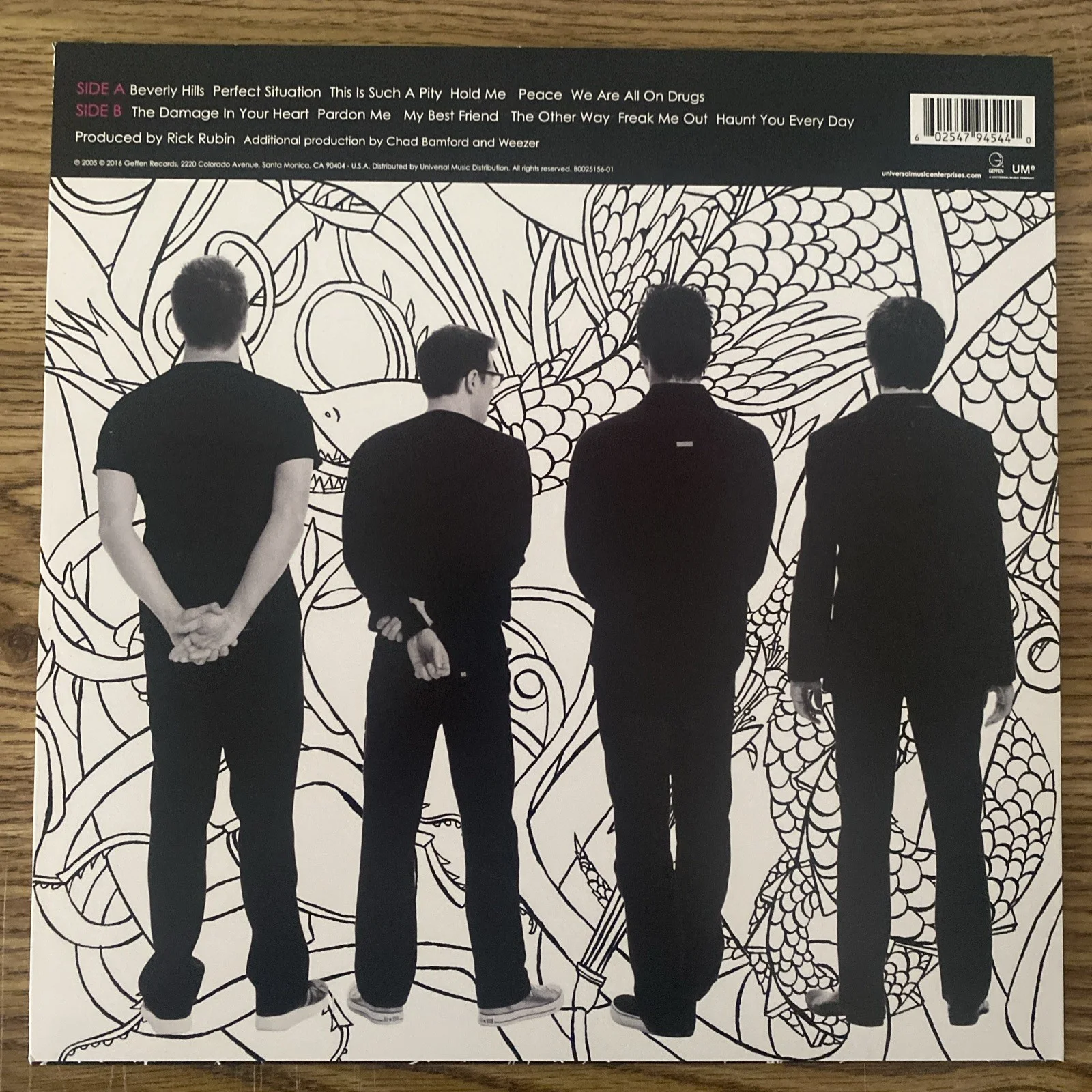 Weezer Autographed Vinyl Album “Make Believe” Rivers Cuomo & Scott Shiner, изображение 3