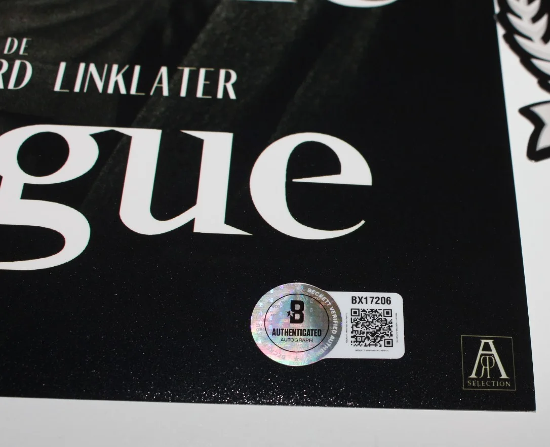 ZOEY DEUTCH SIGNED 'NOUVELLE VAGUE' 12x18 MOVIE POSTER AUTOGRAPH BECKETT BAS COA, изображение 3
