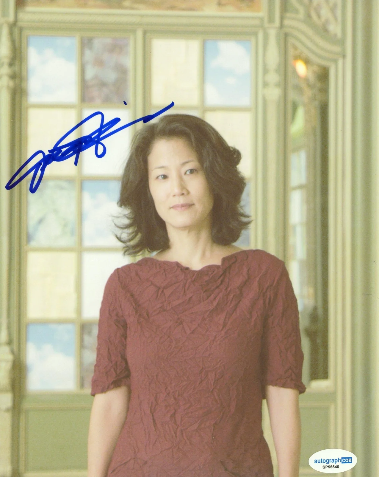 Jacqueline Kim — Jacqueline Kim "Advantageous" AUTOGRAPH Signed 'Gwen' 8x10 Photo ACOA, image 2