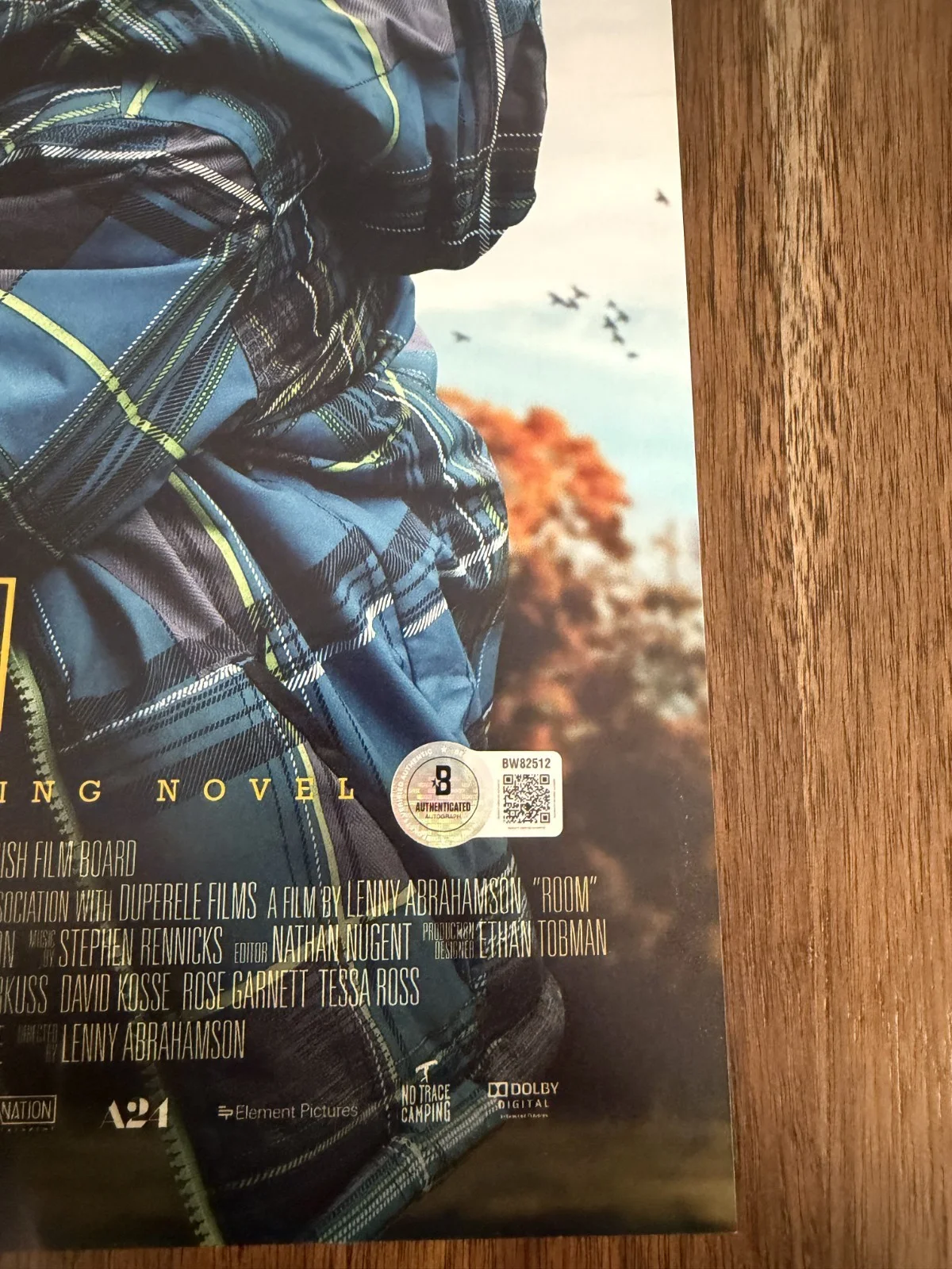 Jacob Tremblay 'Room' Signed 12x18 Photo 'Jack' Beckett Certified, image 2