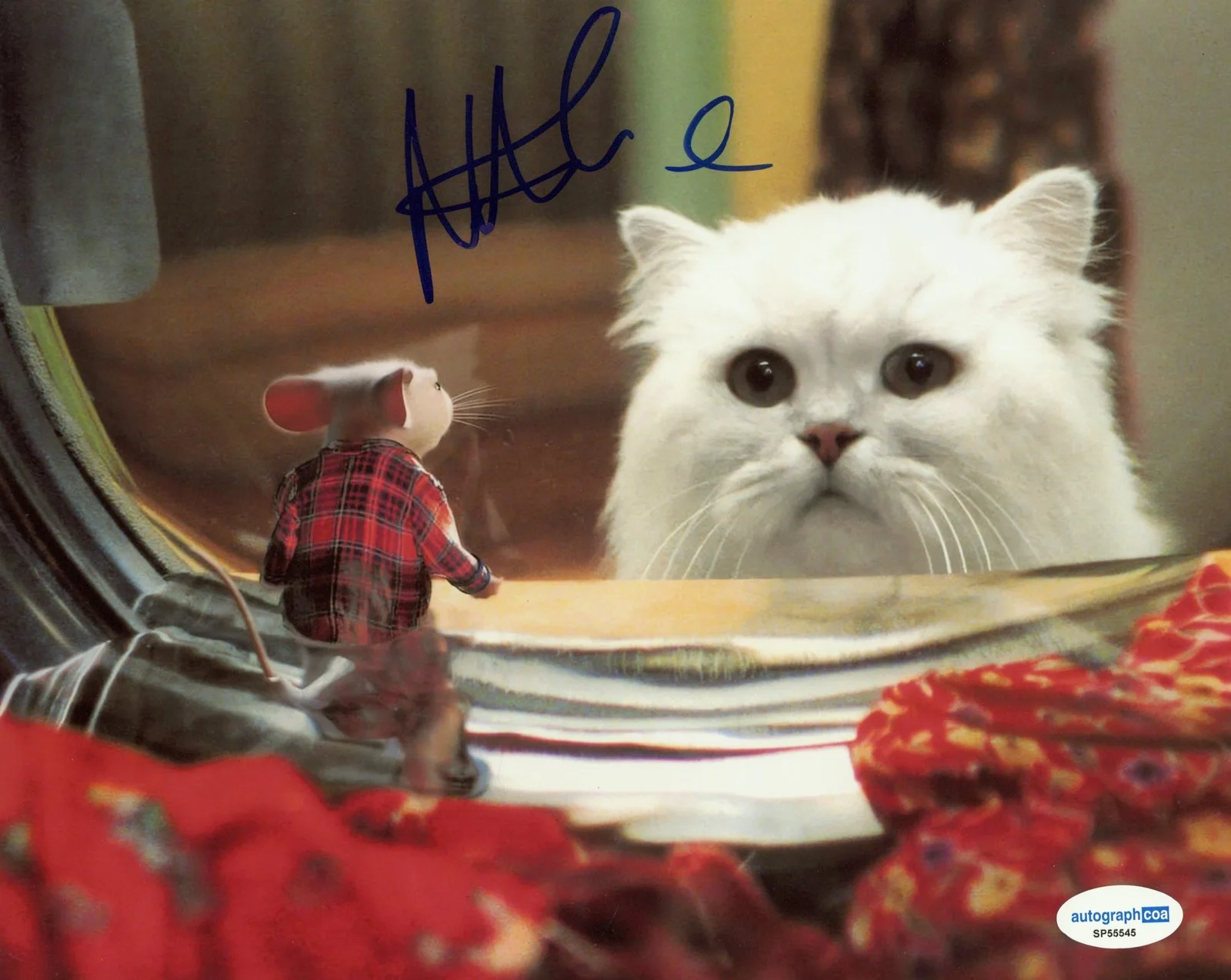 Nathan Lane — Nathan Lane "Stuart Little" AUTOGRAPH Signed 'Snowbell' 8x10 Photo ACOA, изображение 2