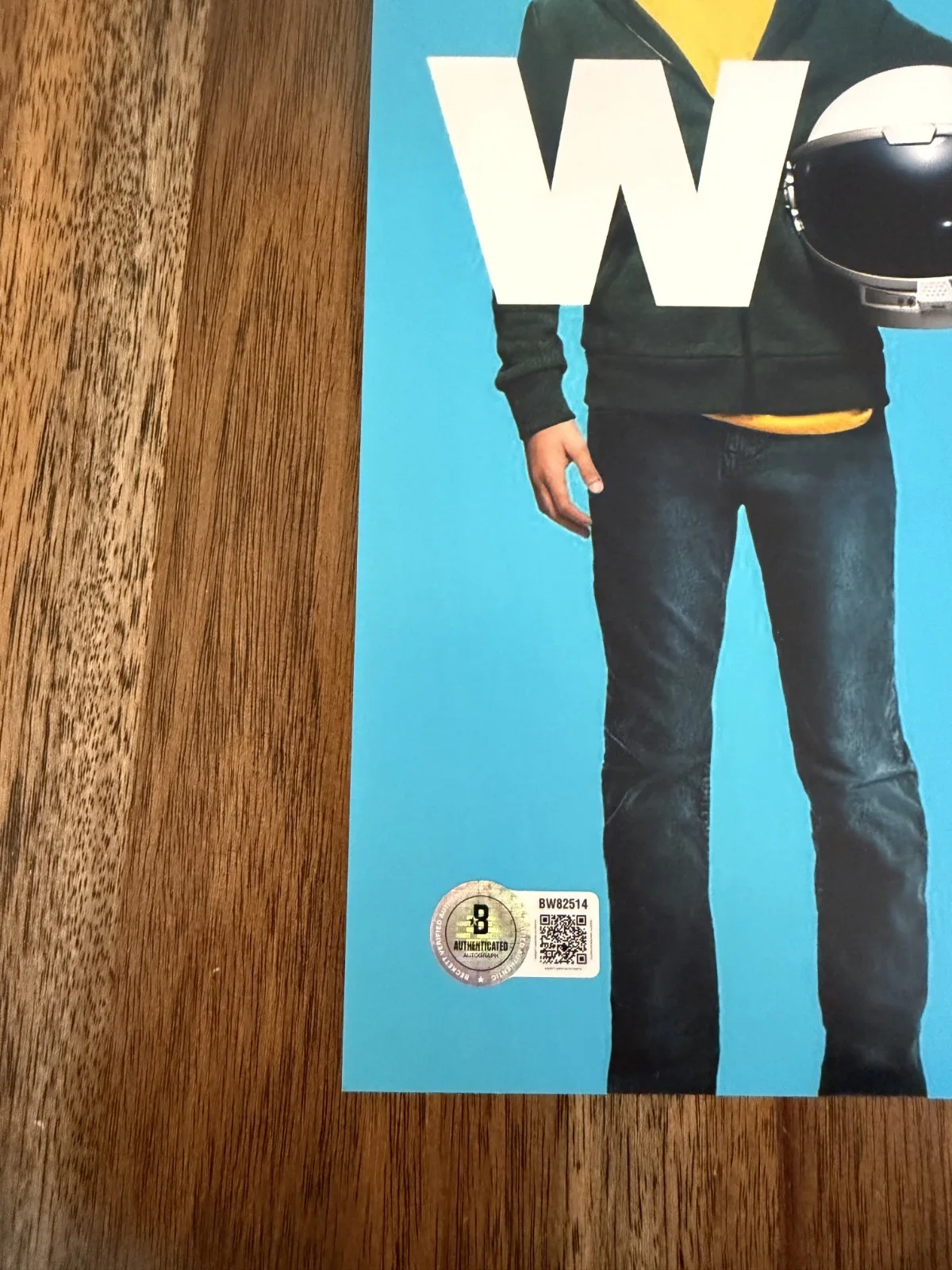Jacob Tremblay 'Wonder' Signed 12x18 Photo 'Auggie' Beckett Certified, изображение 2