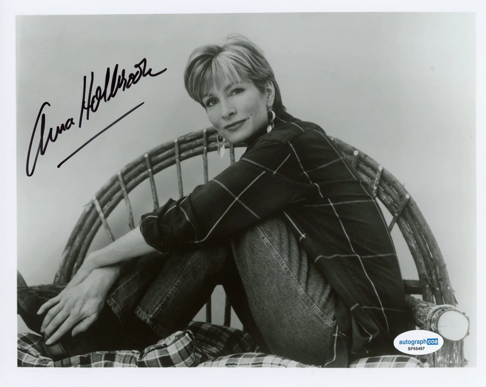 Anna Holbrook — Anna Holbrook "Another World" AUTOGRAPH Signed 'Sharlene' 8x10 Photo ACOA, изображение 2