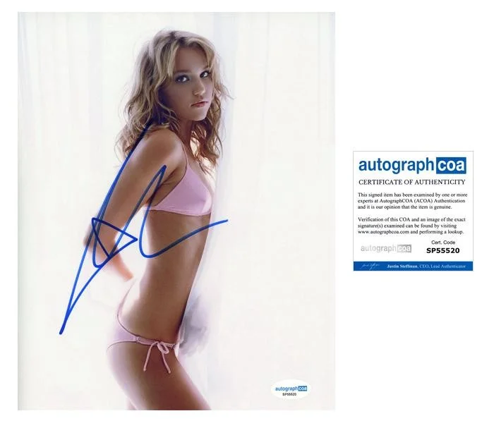 Arielle Kebbel — Arielle Kebbel "Aquamarine" AUTOGRAPH Signed Autographed 8x10 Photo B ACOA