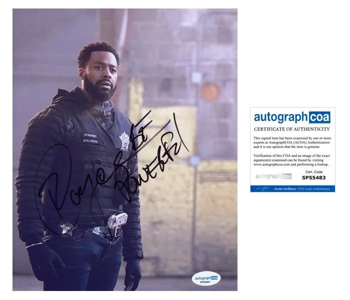 LaRoyce Hawkins — LaRoyce Hawkins "Chicago P.D." AUTOGRAPH Signed 'Kevin Atwater' 8x10 Photo ACOA